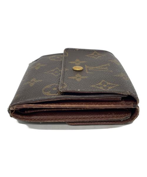 LOUIS VUITTON（ルイ ヴィトン）LOUIS VUITTON (ルイ ヴィトン) 3つ折り財布 ブラウンの古着・服飾アイテム