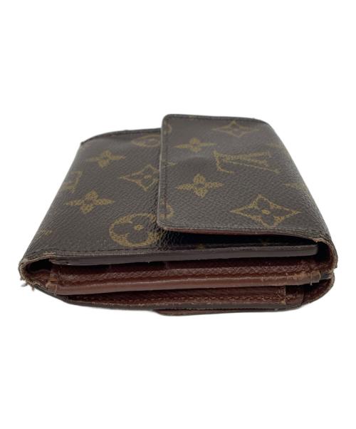 LOUIS VUITTON（ルイ ヴィトン）LOUIS VUITTON (ルイ ヴィトン) 3つ折り財布 ブラウンの古着・服飾アイテム