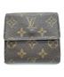 LOUIS VUITTON (ルイ ヴィトン) 3つ折り財布 ブラウン：8000円