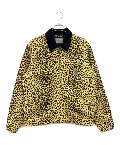 Carhartt WIP（カーハート ワークインプログレス）CARHARTT WIP (カーハート ワークインプログレス) WACKO MARIA (ワコマリア) DETROIT JACKET イエロー×ブラック サイズ:Mの古着・服飾アイテム