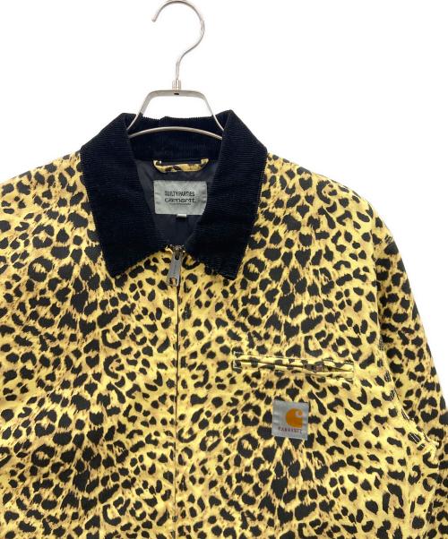 Carhartt WIP（カーハート ワークインプログレス）CARHARTT WIP (カーハート ワークインプログレス) WACKO MARIA (ワコマリア) DETROIT JACKET イエロー×ブラック サイズ:Mの古着・服飾アイテム