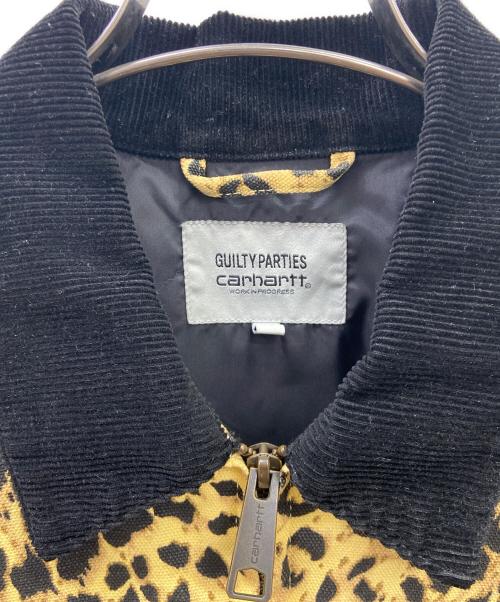 Carhartt WIP（カーハート ワークインプログレス）CARHARTT WIP (カーハート ワークインプログレス) WACKO MARIA (ワコマリア) DETROIT JACKET イエロー×ブラック サイズ:Mの古着・服飾アイテム