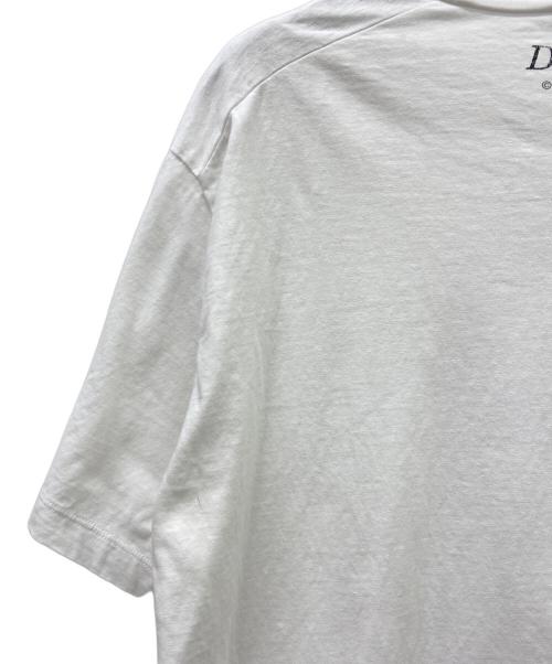 DSQUARED2（ディースクエアード）DSQUARED2 (ディースクエアード) 半袖カットソー ホワイト×ブラック サイズ:XXLの古着・服飾アイテム