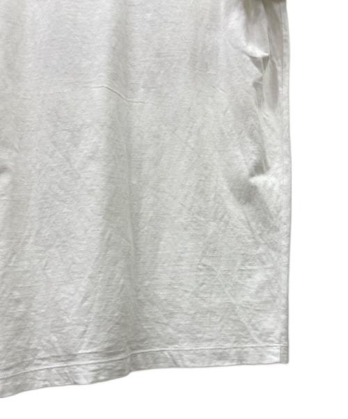 DSQUARED2（ディースクエアード）DSQUARED2 (ディースクエアード) 半袖カットソー ホワイト×ブラック サイズ:XXLの古着・服飾アイテム