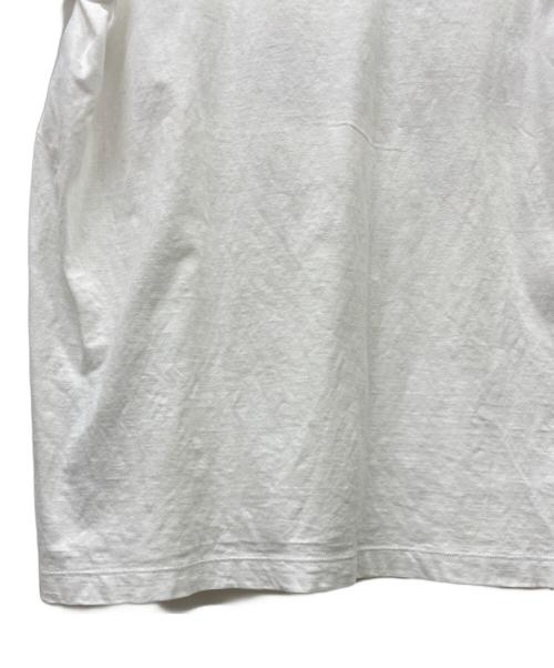 DSQUARED2（ディースクエアード）DSQUARED2 (ディースクエアード) 半袖カットソー ホワイト×ブラック サイズ:XXLの古着・服飾アイテム