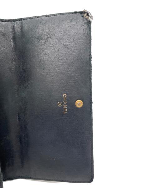 CHANEL（シャネル）CHANEL (シャネル) 長財布 ブラックの古着・服飾アイテム