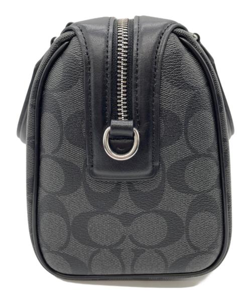 COACH（コーチ）COACH (コーチ) 2WAYバッグ ブラック×グレーの古着・服飾アイテム