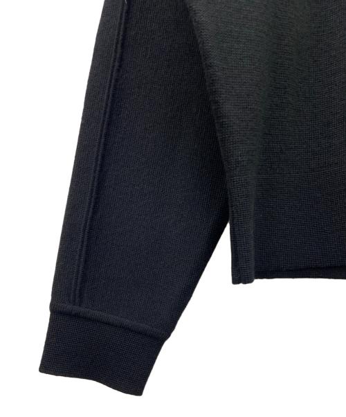 POLO RALPH LAUREN（ポロ・ラルフローレン）POLO RALPH LAUREN (ポロ・ラルフローレン) ハイネックニット ブラック×ネイビー サイズ:Mの古着・服飾アイテム