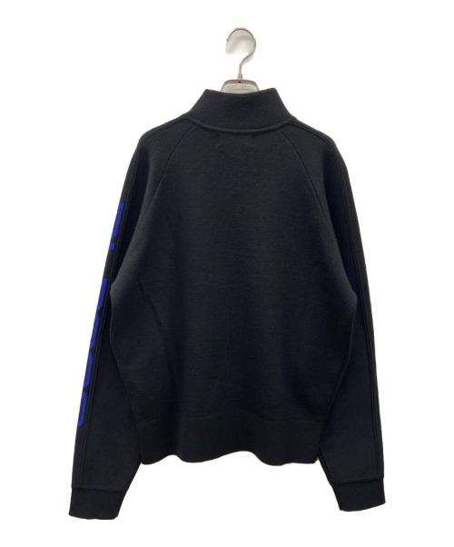 POLO RALPH LAUREN（ポロ・ラルフローレン）POLO RALPH LAUREN (ポロ・ラルフローレン) ハイネックニット ブラック×ネイビー サイズ:Mの古着・服飾アイテム