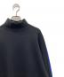 POLO RALPH LAUREN (ポロ・ラルフローレン) ハイネックニット ブラック×ネイビー サイズ:M：6000円
