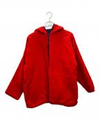 SEA SHELL DESIGNシーシェルデザイン）の古着「SEA SHELL DESIGN　フーデッドジャケット　90s リバーシブル　」｜ネイビー×レッド