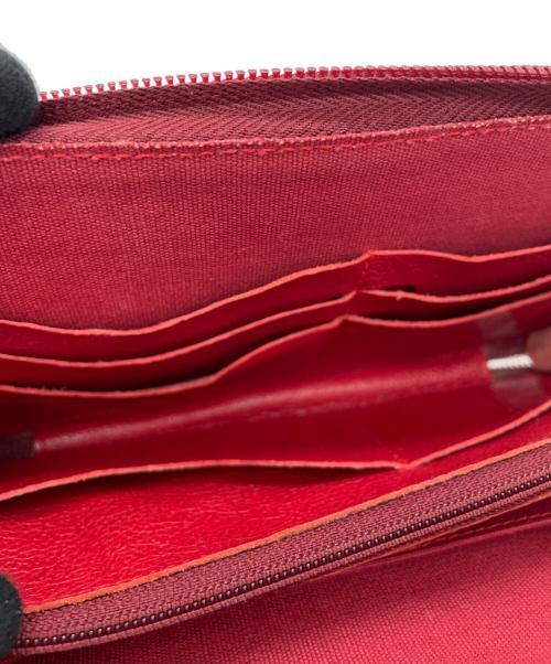 IL BISONTE（イル ビゾンテ）IL BISONTE (イル ビゾンテ) 長財布 レッドの古着・服飾アイテム