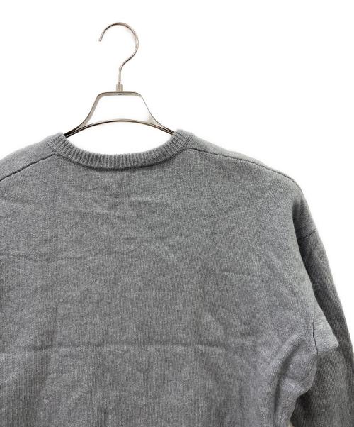 BALENCIAGA（バレンシアガ）BALENCIAGA (バレンシアガ) 厚手ニット グレー サイズ:SIZE34の古着・服飾アイテム