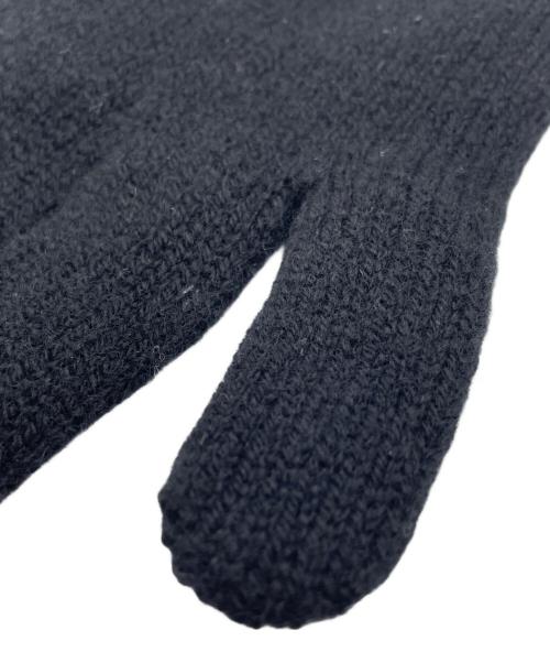 BURBERRY（バーバリー）BURBERRY (バーバリー) LG BB ROUNDEL KW GLOVE ブラックの古着・服飾アイテム