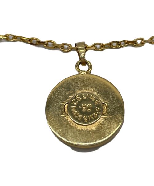 CELINE（セリーヌ）CELINE (セリーヌ) コインネックレス ゴールドカラーの古着・服飾アイテム
