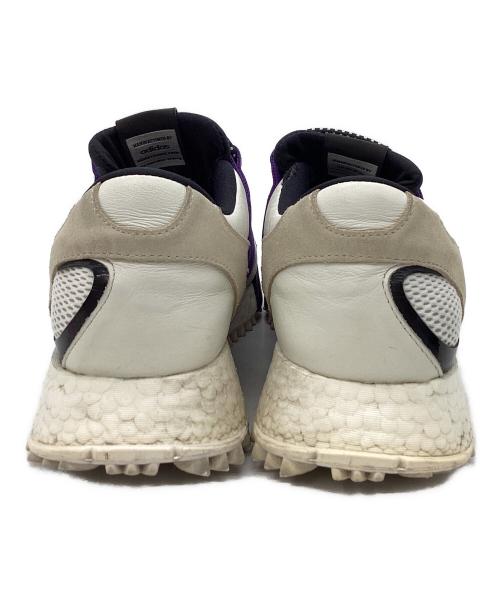 adidas（アディダス）adidas (アディダス) ALEXANDER WANG (アレキサンダー・ワン) adidas　ALEXANDER WANG　スニーカー ホワイト×パープル サイズ:24ｃｍの古着・服飾アイテム