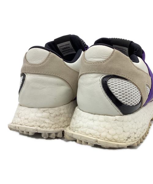 adidas（アディダス）adidas (アディダス) ALEXANDER WANG (アレキサンダー・ワン) adidas　ALEXANDER WANG　スニーカー ホワイト×パープル サイズ:24ｃｍの古着・服飾アイテム