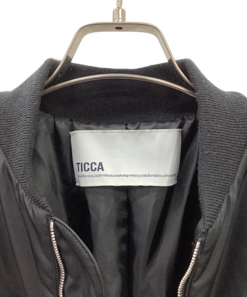 ticca（ティッカ）TICCA (ティッカ) ショートMA-1 ブラック サイズ:FREEの古着・服飾アイテム