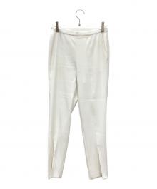 LE PHIL（ル フィル）の古着「スリットパンツ」｜ホワイト