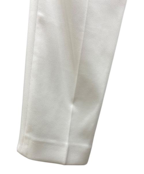 LE PHIL（ル フィル）LE PHIL (ル フィル) スリットパンツ ホワイト サイズ:１の古着・服飾アイテム