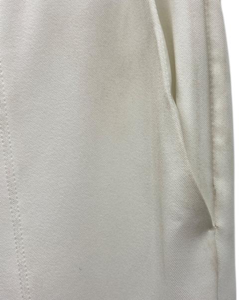 LE PHIL（ル フィル）LE PHIL (ル フィル) スリットパンツ ホワイト サイズ:１の古着・服飾アイテム