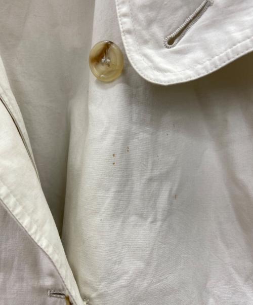 Aquascutum（アクアスキュータム）Aquascutum (アクアスキュータム) トレンチコート ホワイト サイズ:不明の古着・服飾アイテム