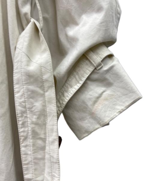 Aquascutum（アクアスキュータム）Aquascutum (アクアスキュータム) トレンチコート ホワイト サイズ:不明の古着・服飾アイテム