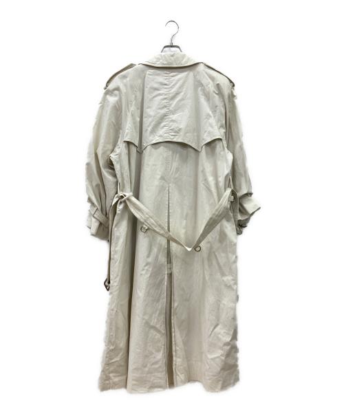 Aquascutum（アクアスキュータム）Aquascutum (アクアスキュータム) トレンチコート ホワイト サイズ:不明の古着・服飾アイテム