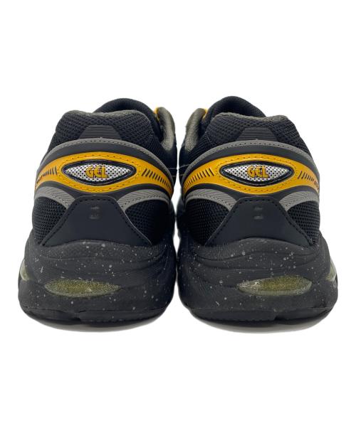 asics（アシックス）asics (アシックス) ATMOS (アトモス) GRIP SWANY (グリップスワニー) スニーカー ブラック×イエロー サイズ:27cmの古着・服飾アイテム