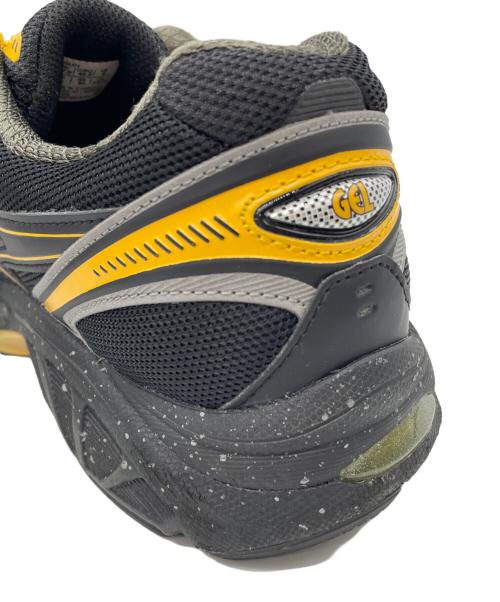 asics（アシックス）asics (アシックス) ATMOS (アトモス) GRIP SWANY (グリップスワニー) スニーカー ブラック×イエロー サイズ:27cmの古着・服飾アイテム