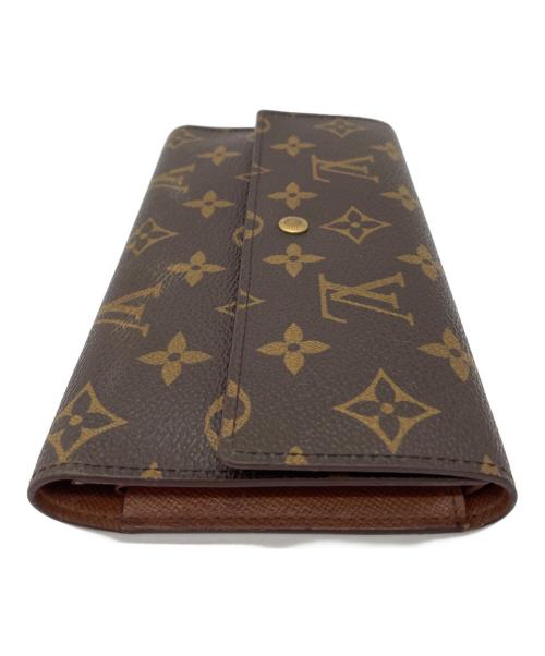 LOUIS VUITTON（ルイ ヴィトン）LOUIS VUITTON (ルイ ヴィトン) 3つ折り財布 ブラウンの古着・服飾アイテム