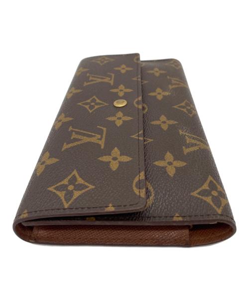 LOUIS VUITTON（ルイ ヴィトン）LOUIS VUITTON (ルイ ヴィトン) 3つ折り財布 ブラウンの古着・服飾アイテム
