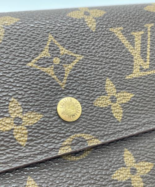 LOUIS VUITTON（ルイ ヴィトン）LOUIS VUITTON (ルイ ヴィトン) 3つ折り財布 ブラウンの古着・服飾アイテム