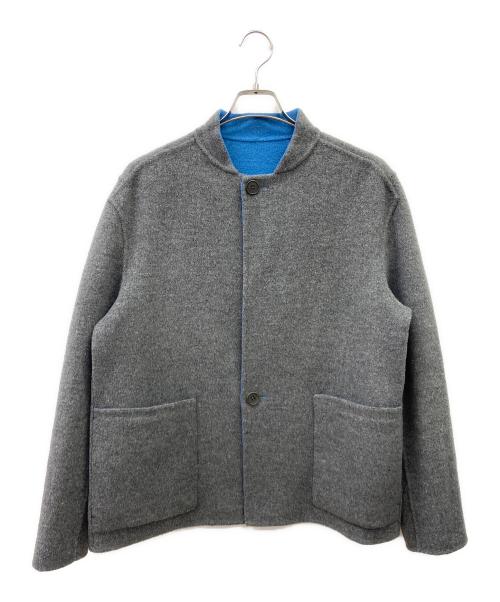 theory（セオリー）theory (セオリー) メルトンジャケット グレー サイズ:Sの古着・服飾アイテム