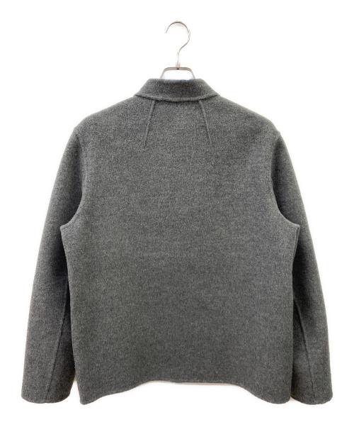 theory（セオリー）theory (セオリー) メルトンジャケット グレー サイズ:Sの古着・服飾アイテム