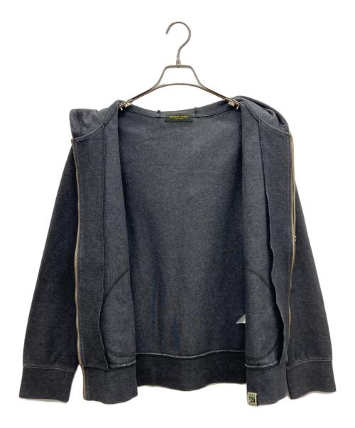 HUNTING WORLD（ハンティングワールド）HUNTING WORLD (ハンティングワールド) ジップパーカー グレー サイズ:XLの古着・服飾アイテム