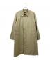 BURBERRY LONDON（バーバリーロンドン）の古着「バルマカーンコート」｜ベージュ