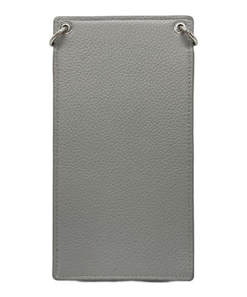 JIMMY CHOO（ジミーチュウ）JIMMY CHOO (ジミーチュウ) PEGASI PHONE CASE グレーの古着・服飾アイテム