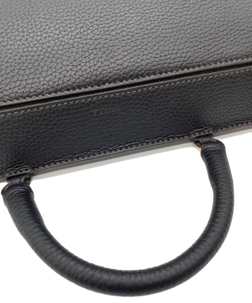 FURLA（フルラ）FURLA (フルラ) レザー2WAYバッグ ブラックの古着・服飾アイテム