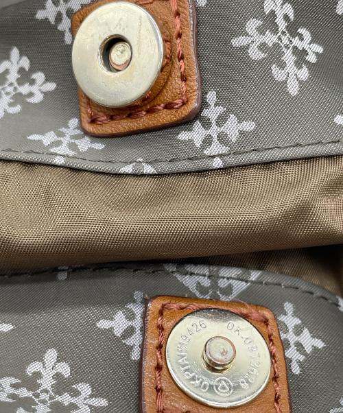 russet（ラシット）russet (ラシット) ハンドバッグ グレー×ブラウンの古着・服飾アイテム