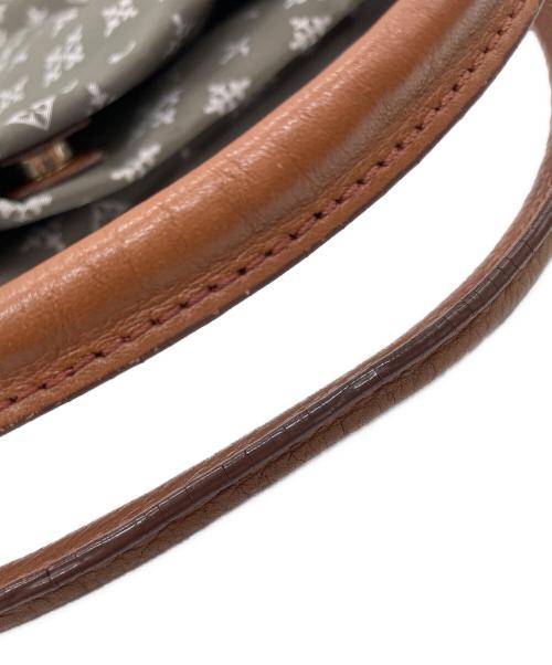 russet（ラシット）russet (ラシット) ハンドバッグ グレー×ブラウンの古着・服飾アイテム