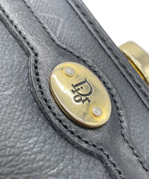 Christian Dior（クリスチャン ディオール）Christian Dior (クリスチャン ディオール) コインケース ブラック×ゴールドの古着・服飾アイテム