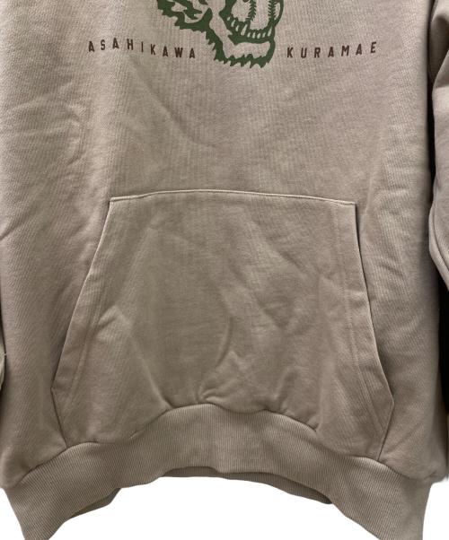 KEBOZ（ケボズ）KEBOZ (ケボズ) T2N Sweat Hoodie ベージュ サイズ:XLの古着・服飾アイテム