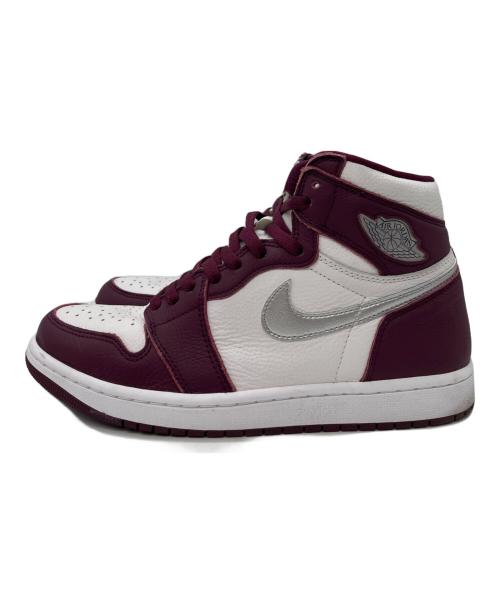 NIKE（ナイキ）NIKE (ナイキ) ハイカットスニーカー ホワイト×パープル サイズ:28cmの古着・服飾アイテム