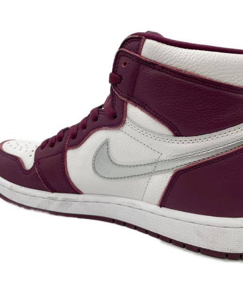 NIKE（ナイキ）NIKE (ナイキ) ハイカットスニーカー ホワイト×パープル サイズ:28cmの古着・服飾アイテム