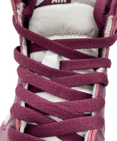 NIKE（ナイキ）NIKE (ナイキ) ハイカットスニーカー ホワイト×パープル サイズ:28cmの古着・服飾アイテム