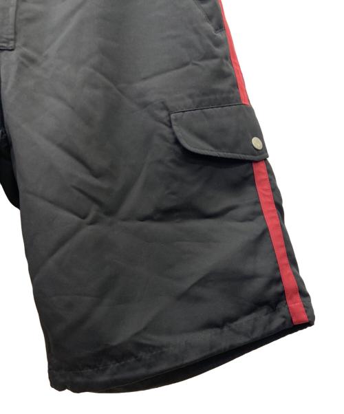 BURBERRY BLACK LABEL（バーバリーブラックレーベル）BURBERRY BLACK LABEL (バーバリーブラックレーベル) ハーフパンツ ブラック×レッド サイズ:82cmの古着・服飾アイテム
