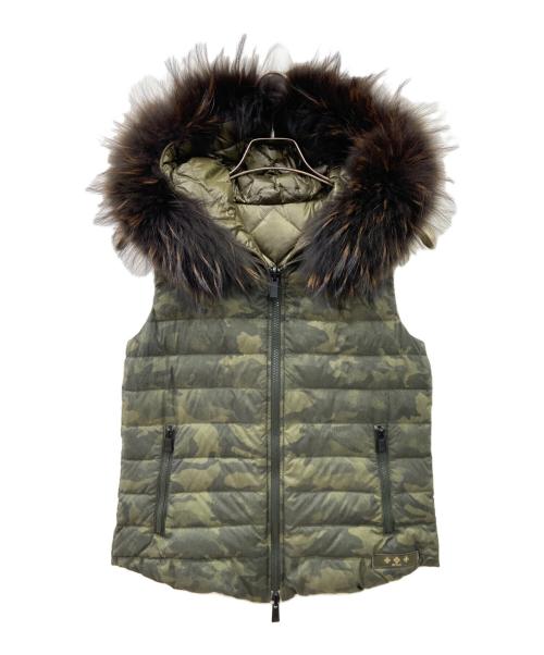 TATRAS（タトラス）TATRAS (タトラス) リバーシブルダウンベスト グリーン サイズ:2の古着・服飾アイテム