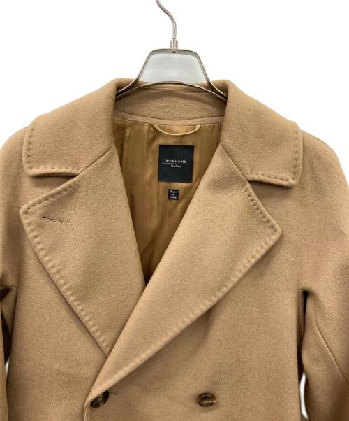 WEEKEND Max Mara（ウィークエンド マックスマーラ）WEEKEND Max Mara (ウィークエンド マックスマーラ) ダブルコート ベージュ サイズ:40の古着・服飾アイテム