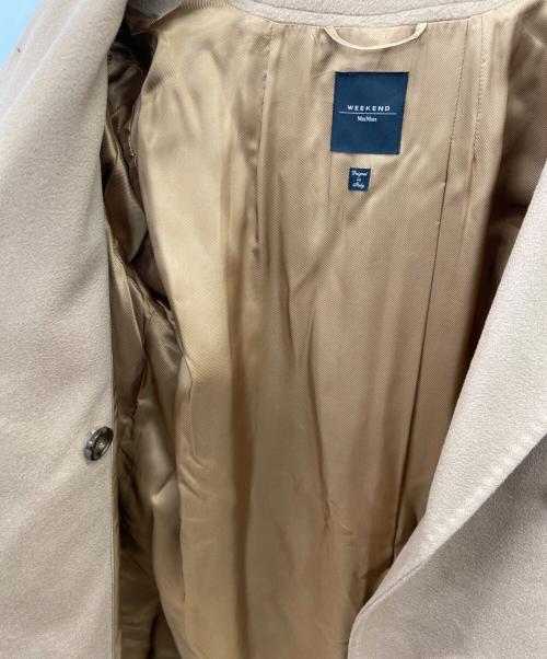 WEEKEND Max Mara（ウィークエンド マックスマーラ）WEEKEND Max Mara (ウィークエンド マックスマーラ) ダブルコート ベージュ サイズ:40の古着・服飾アイテム